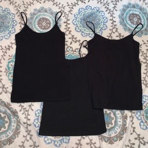Three Black Camis!